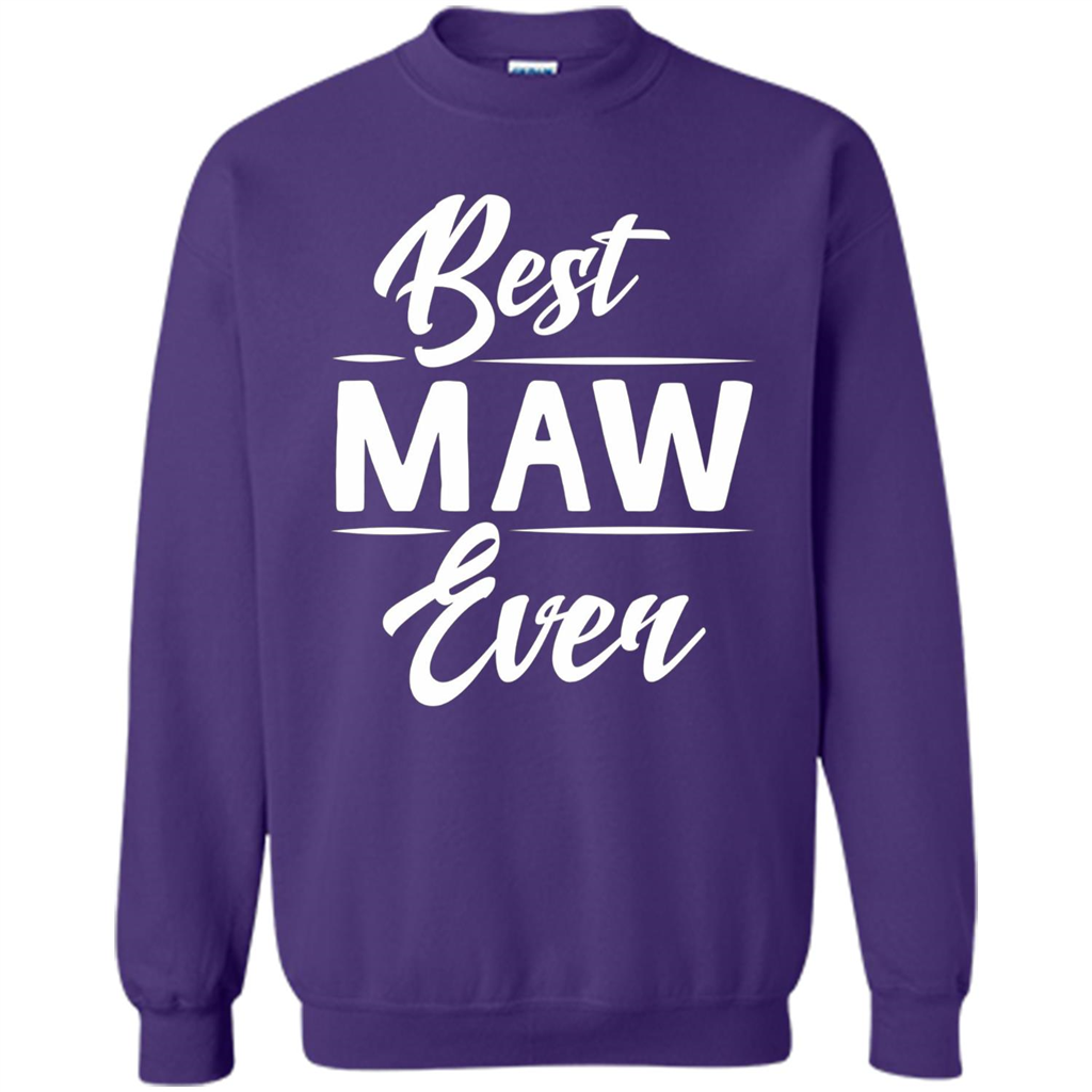 Mothers Day Best Maw Ever T-shirt Orange
