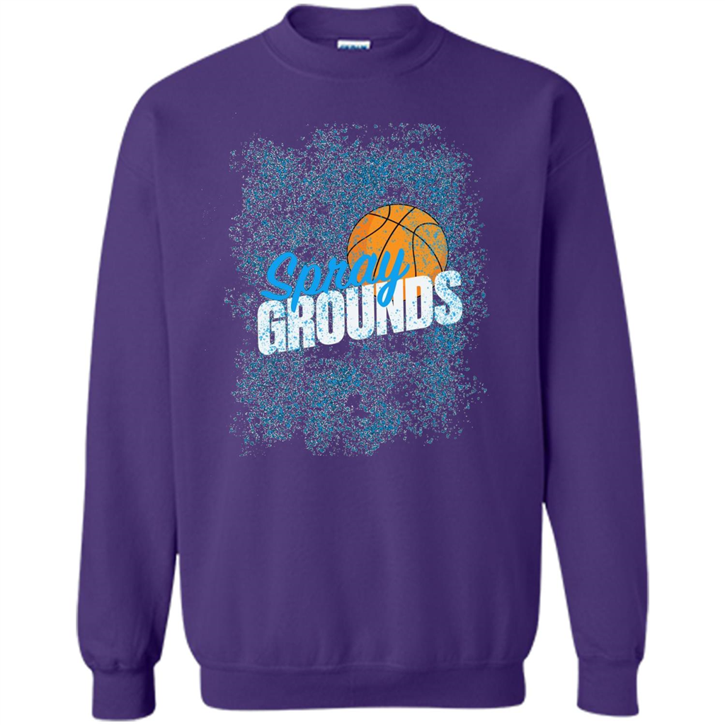 Basketball Lover T-shirt Spray Grounds T-shirt Orange