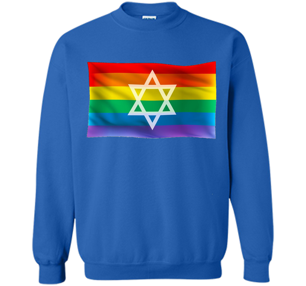 Jewish Gay Pride T-shirt Royal