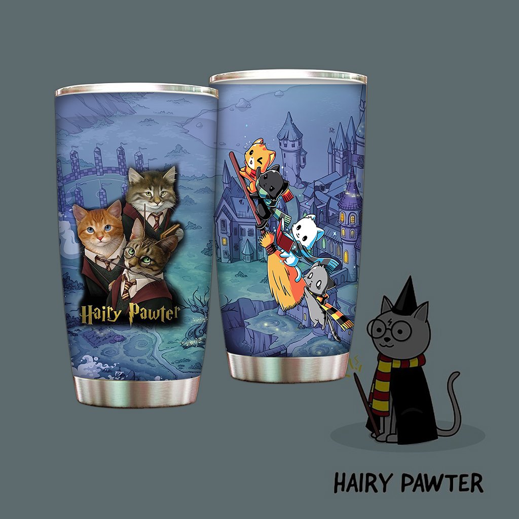 Harry Potter x Cats Tumbler 20oz