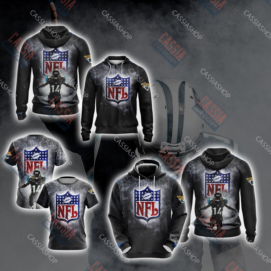 NFL Football USA Unisex 3D Hoodie