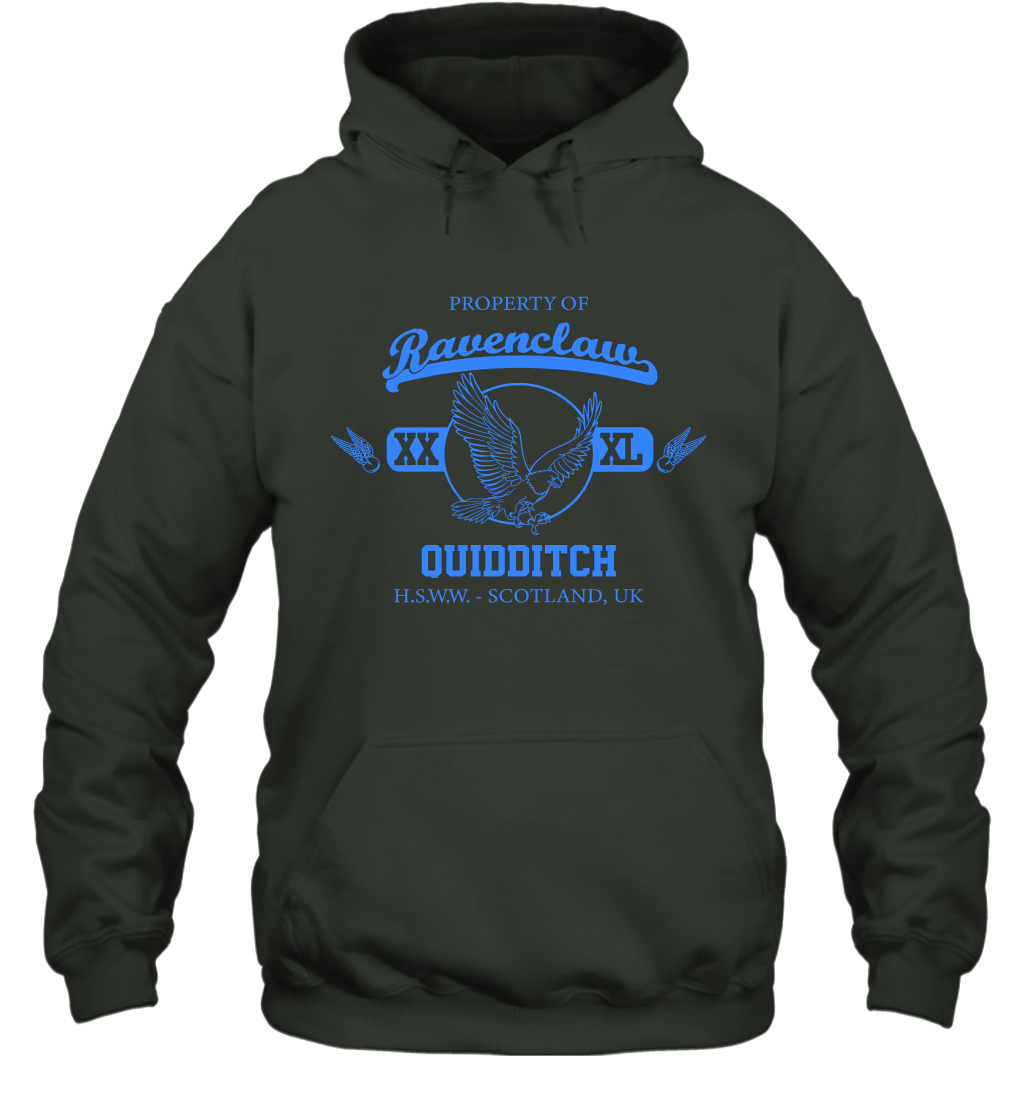 Property Of Ravenclaw Quidditch Harry Potter Hoodie Hoodie Forest