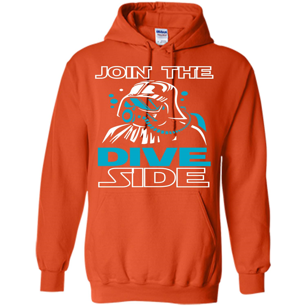 Diver T-shirt Join The Dive Side T-shirt Orange