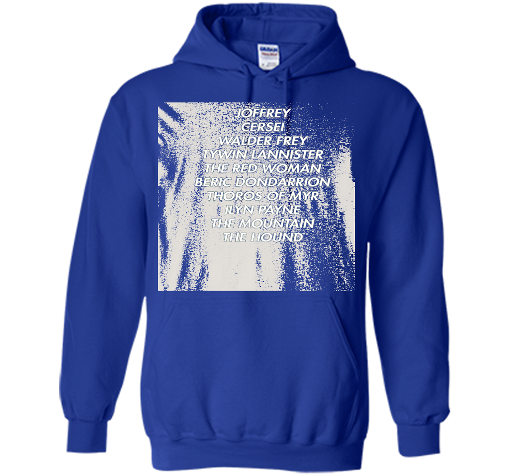 Arya Kill List T-Shirt cool shirt Royal