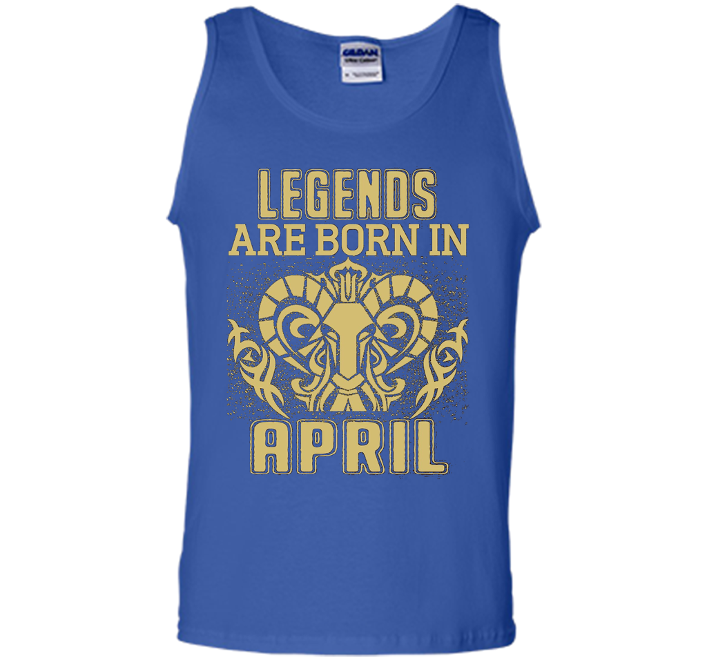 LEGENDS ARE BORN IN APRIL shirt Royal