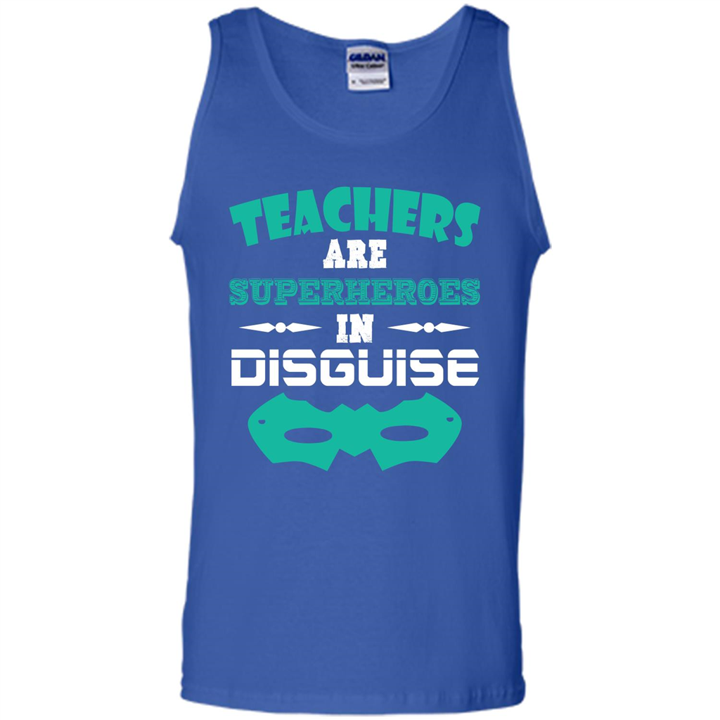 Teacher T-shirt Teachers Are Superheroes In Disguise Royal
