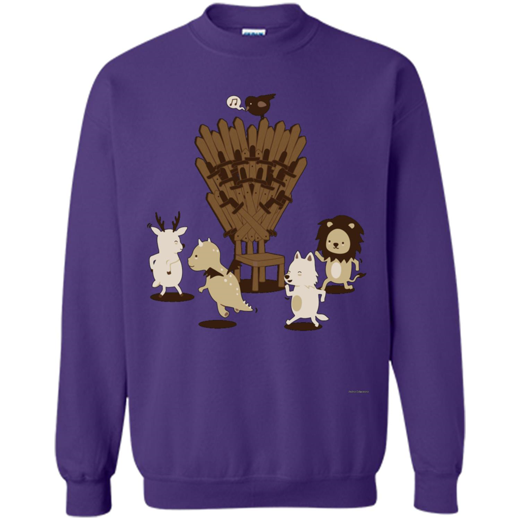 Game Of Musical Thrones Characters T-shirt Orange