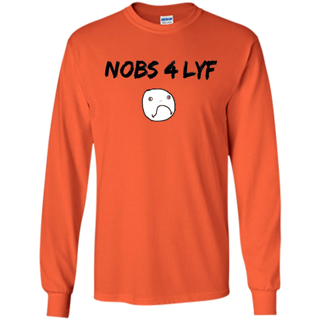 Music Video T-shirt Nobs 4 Lyf Orange