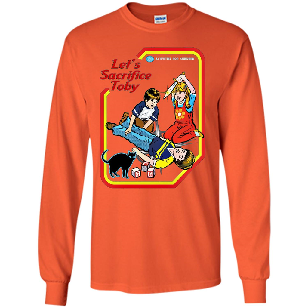 Let's Sacrifice Toby T-shirtt Orange