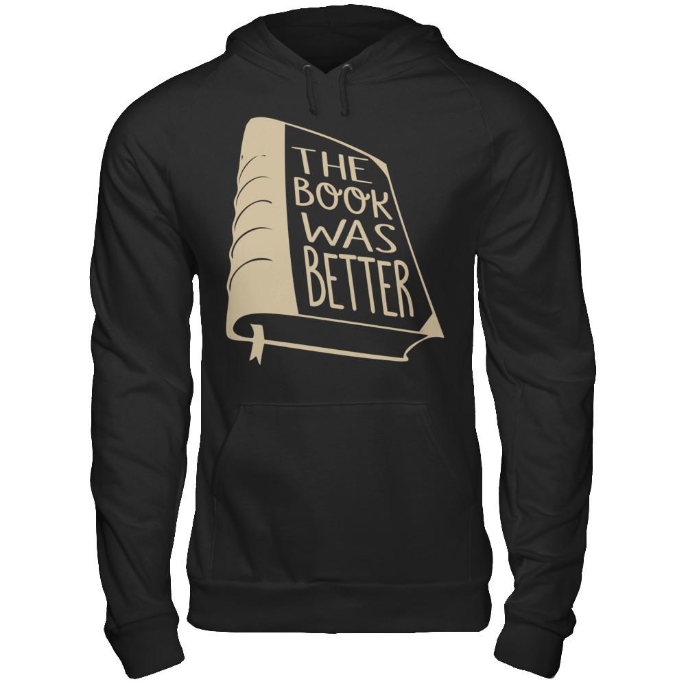 The Book Was Better Gildan - Pullover Hoodie Black