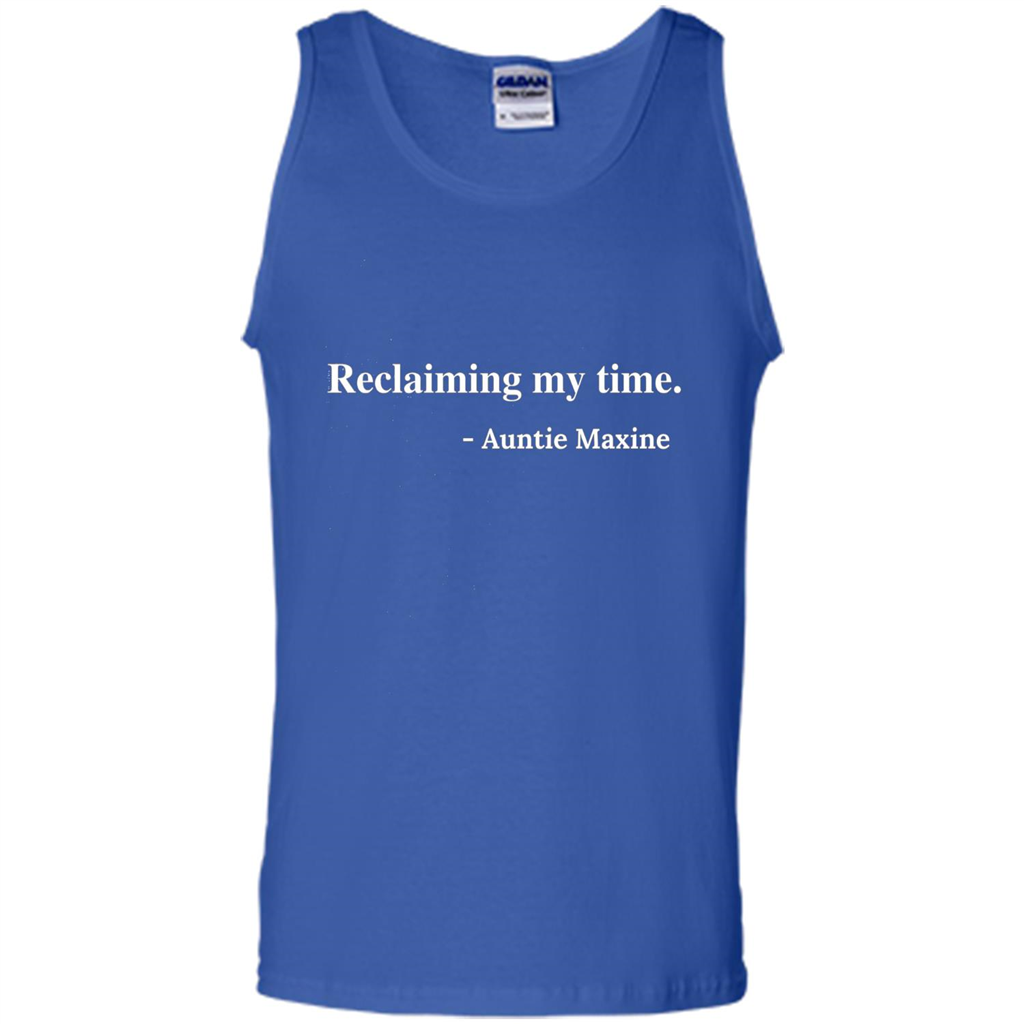 Reclaiming My Time Auntie Maxine Waters T-shirt Royal