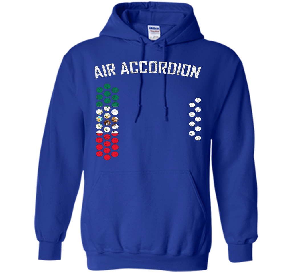 Air Accordion T-shirt The Flag Of Mexico T-shirt Royal