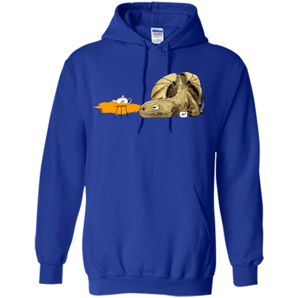 Dragon Making Tea T-Shirt Royal