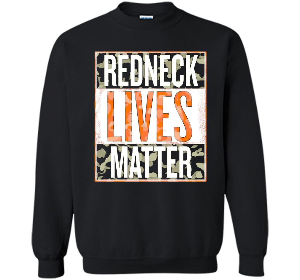 Redneck Lives Matter T-shirt Black S