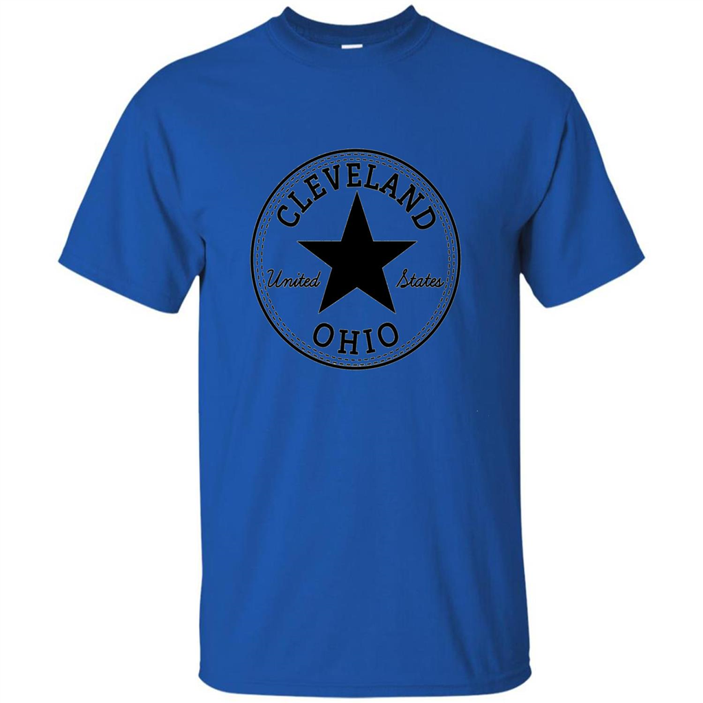 Cleveland Ohio T-shirt United States T-shirt Royal