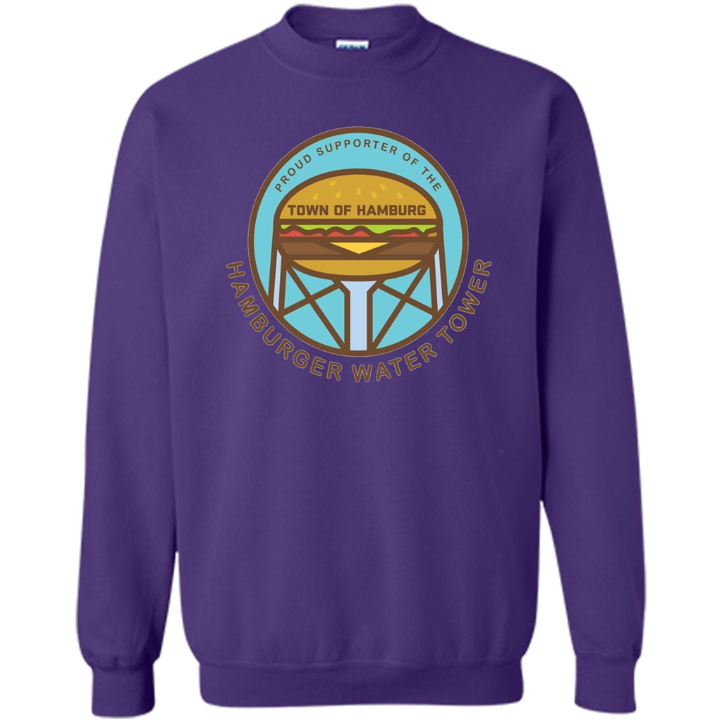 Hamburger Water Tower T-shirt Orange