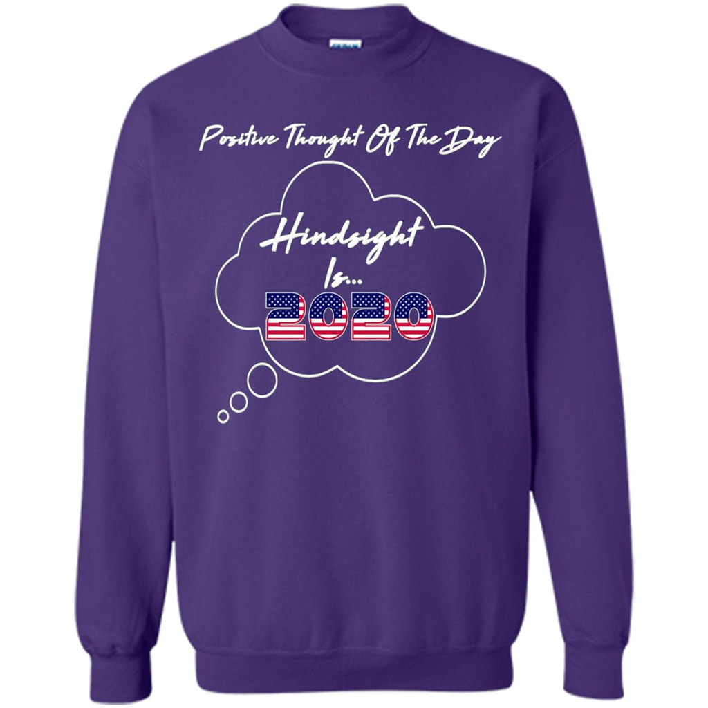 American T-shirt Hindsight is 2020 Trump Election Sarcastic T-shirt Orange