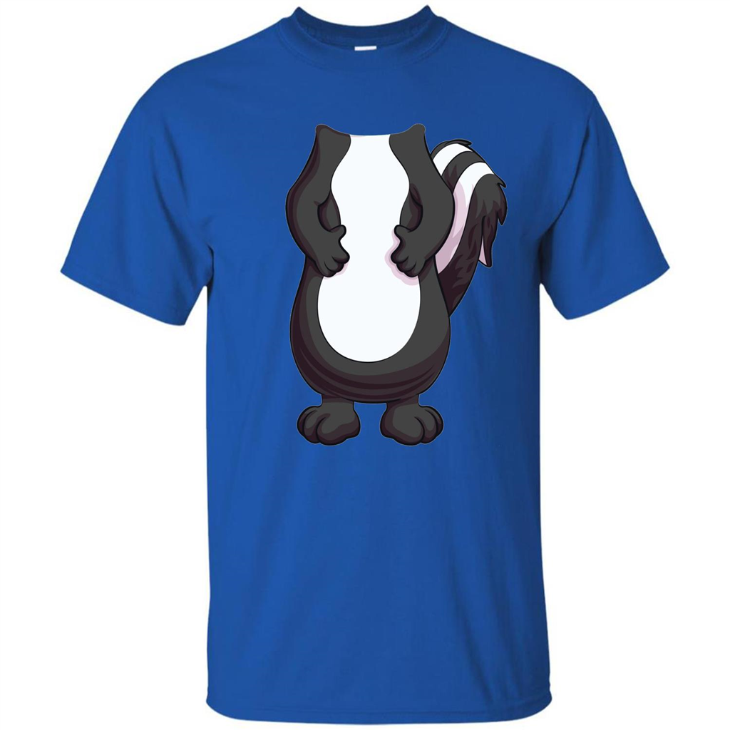Skunk Costume T-Shirt Forr Halloween Royal