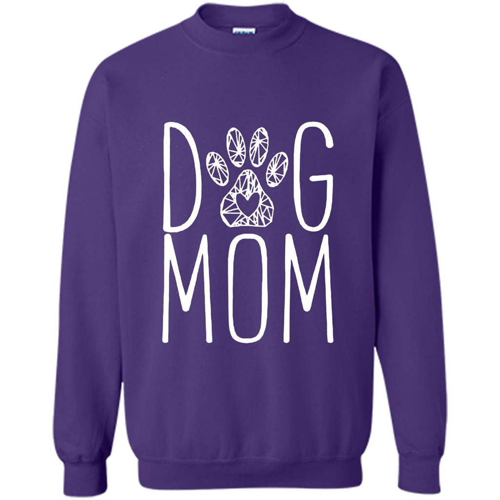 Dog Lover T-shirt Dog Mom Orange