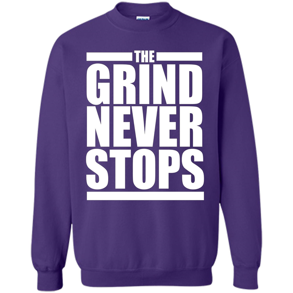 The Grind Never Stops T-shirt Orange