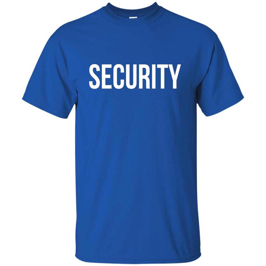 Security T-shirt Royal