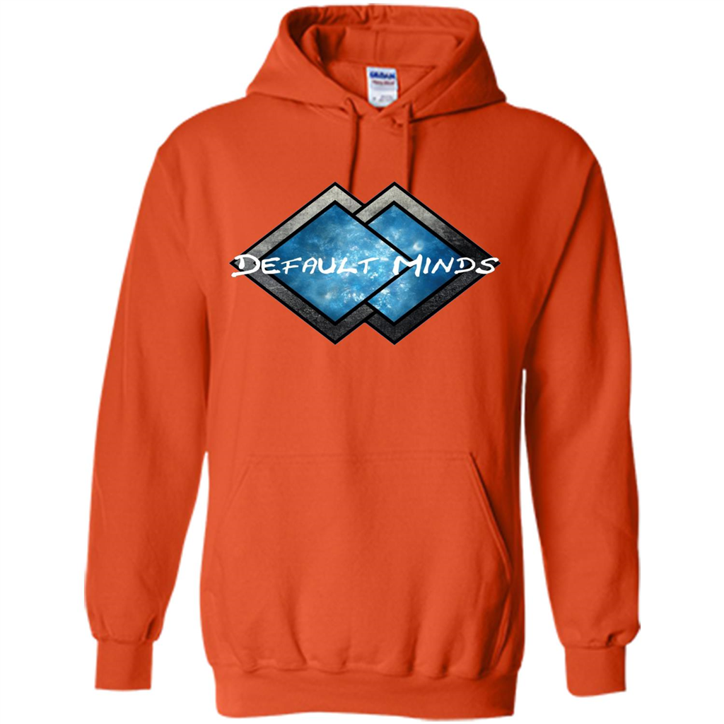 Music T-shirt Default Minds T-shirt Orange