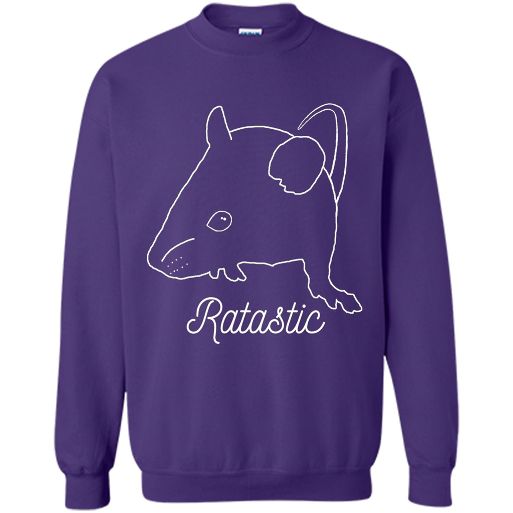 Cute Rat Owners T-shirt Ratastic Orange