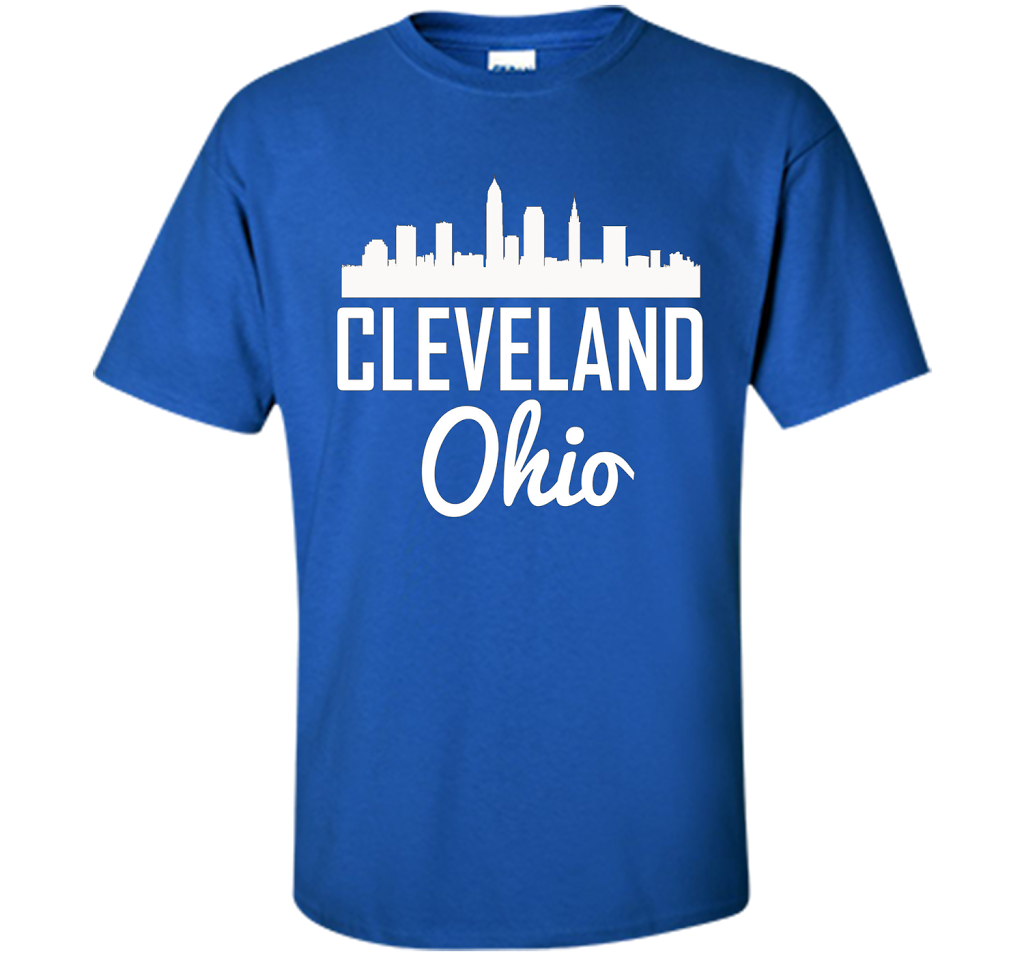 Cleveland Ohio T-shirt Royal