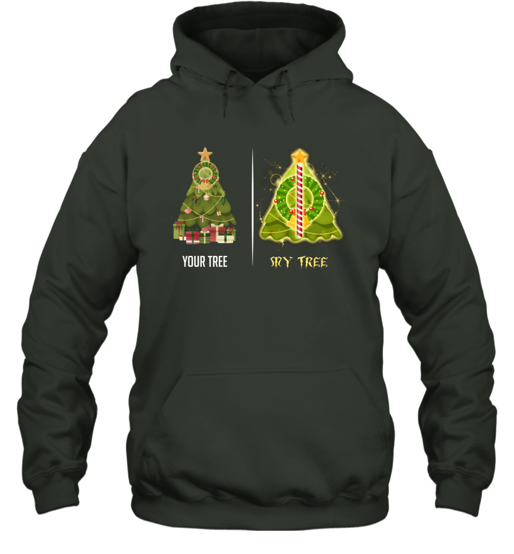 Harry Potter Christmas Tree Hoodie Hoodie Forest
