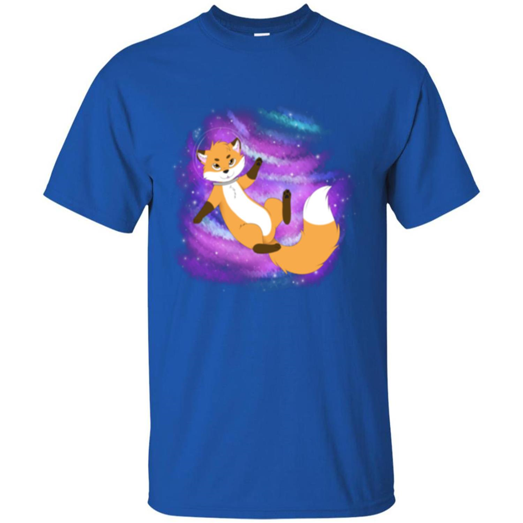 Space Fox T-shirt Royal