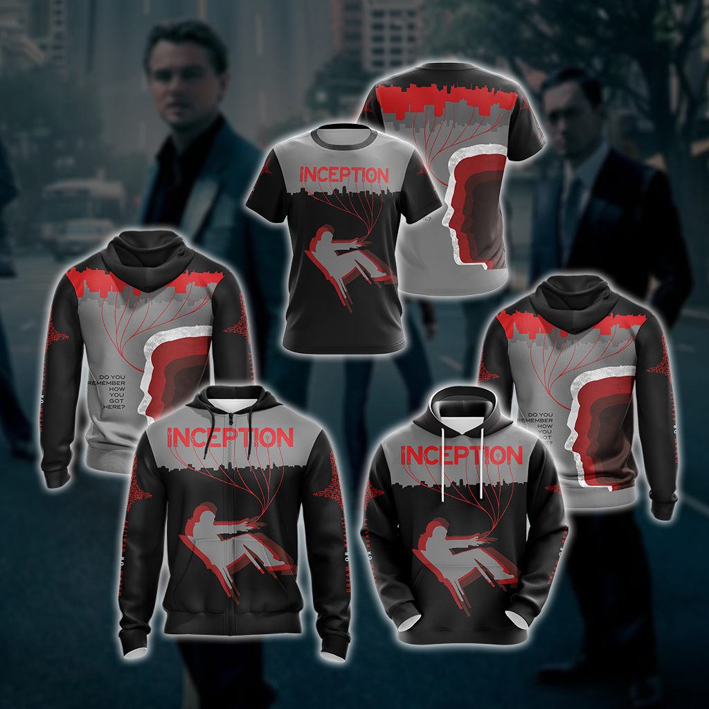 Inception Unisex Zip Up Hoodie