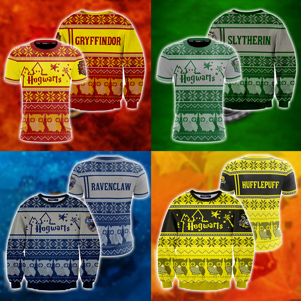 Slytherin Harry Potter Ugly Christmas 3D Sweater