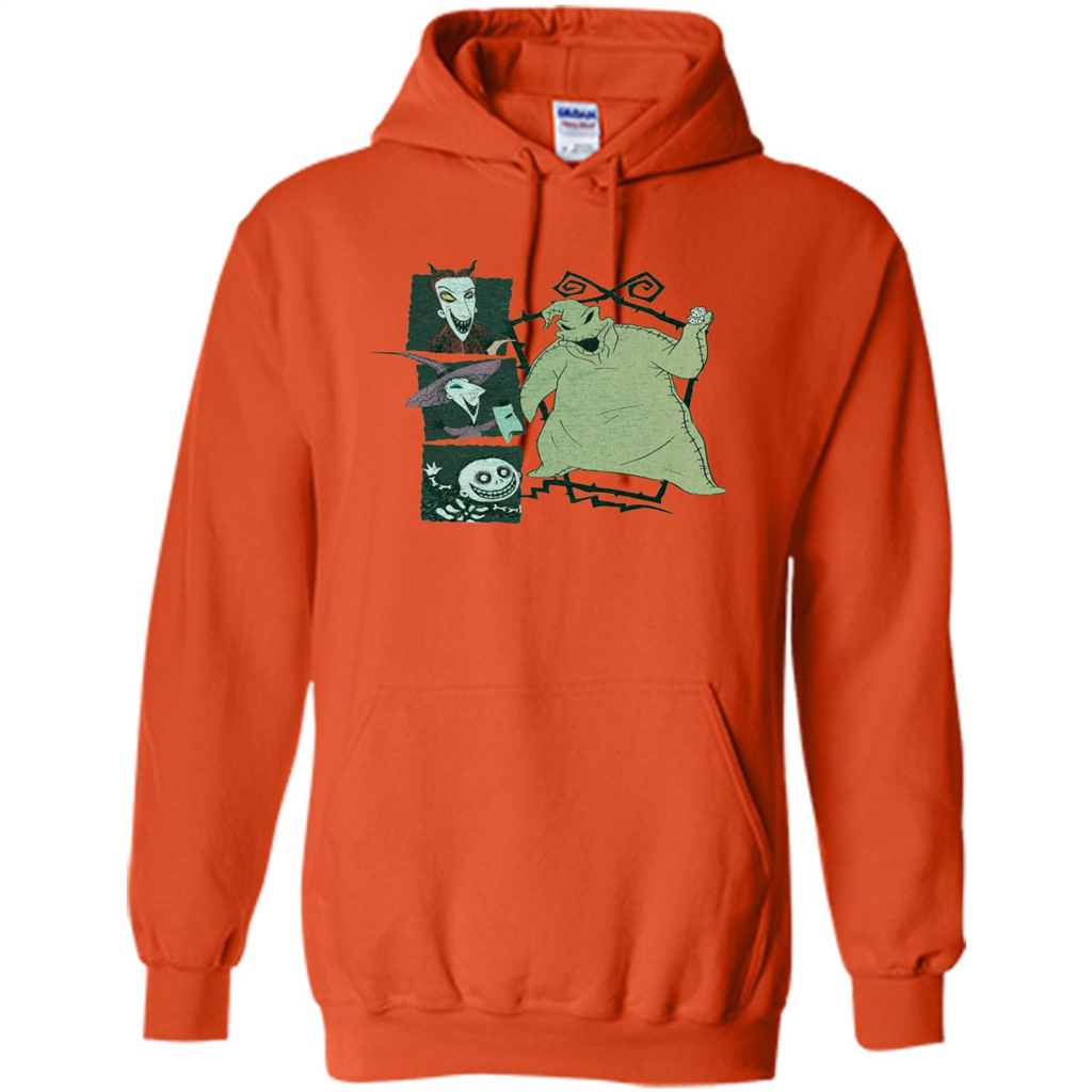 Nightmare Before Christmas Oogie Boogie T-shirt Orange