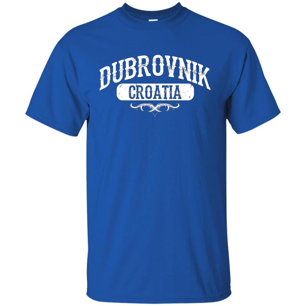 Dubrovnik Croatia T Shirt Royal