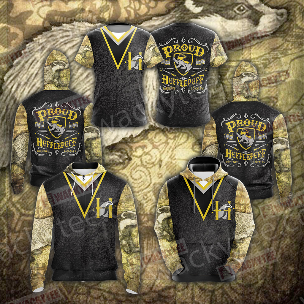 Harry Potter - Proud Hufflepuff Unisex 3D T-shirt