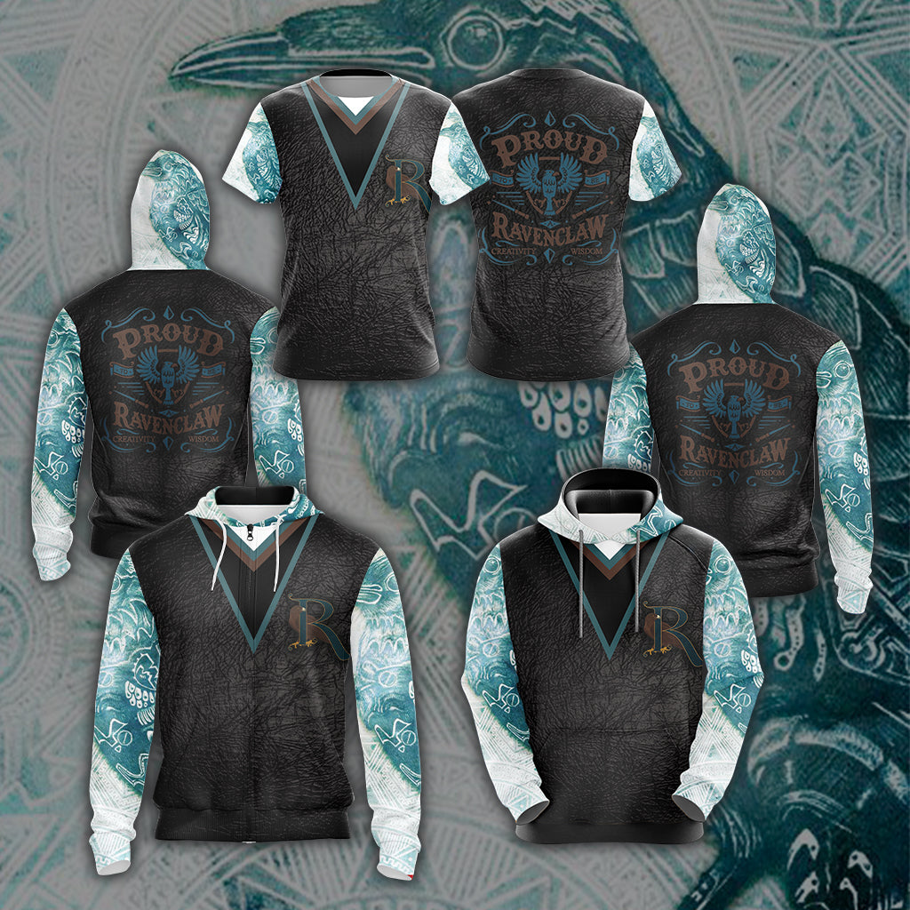 Harry Potter - Proud Ravenclaw Unisex 3D T-shirt