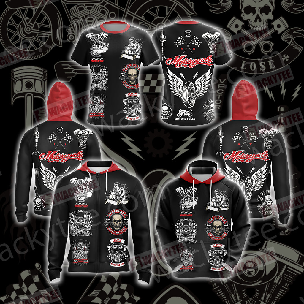 Motorcycle 3D Hoodie