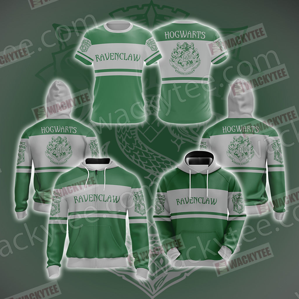 Harry Potter - Slytherin House Wacky New Style Unisex 3D Hoodie