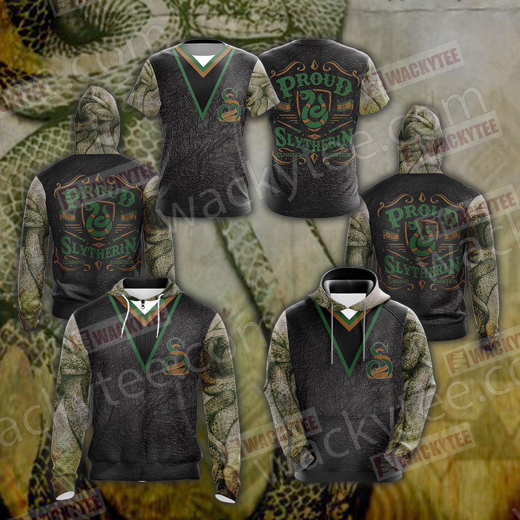 Harry Potter - Proud Slytherin Unisex 3D T-shirt