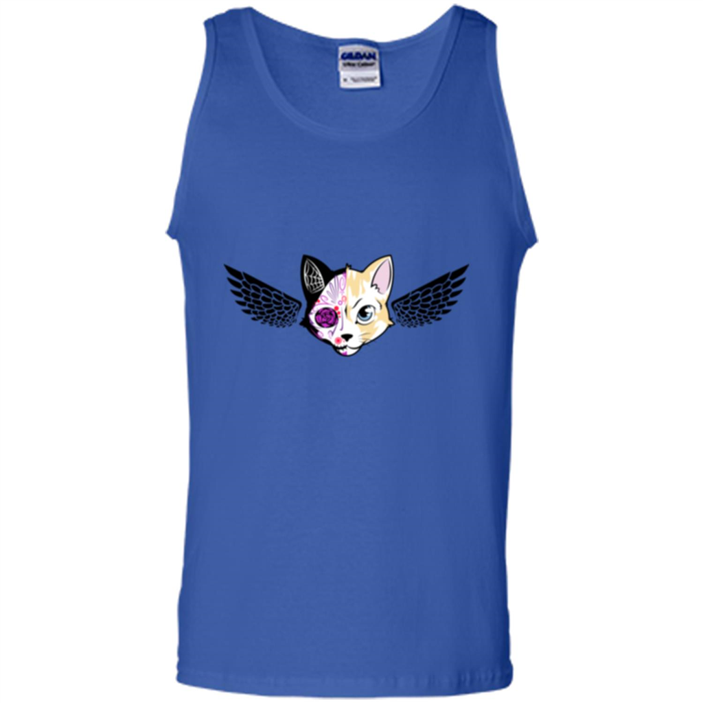 Wolf and Bird T-shirt Royal
