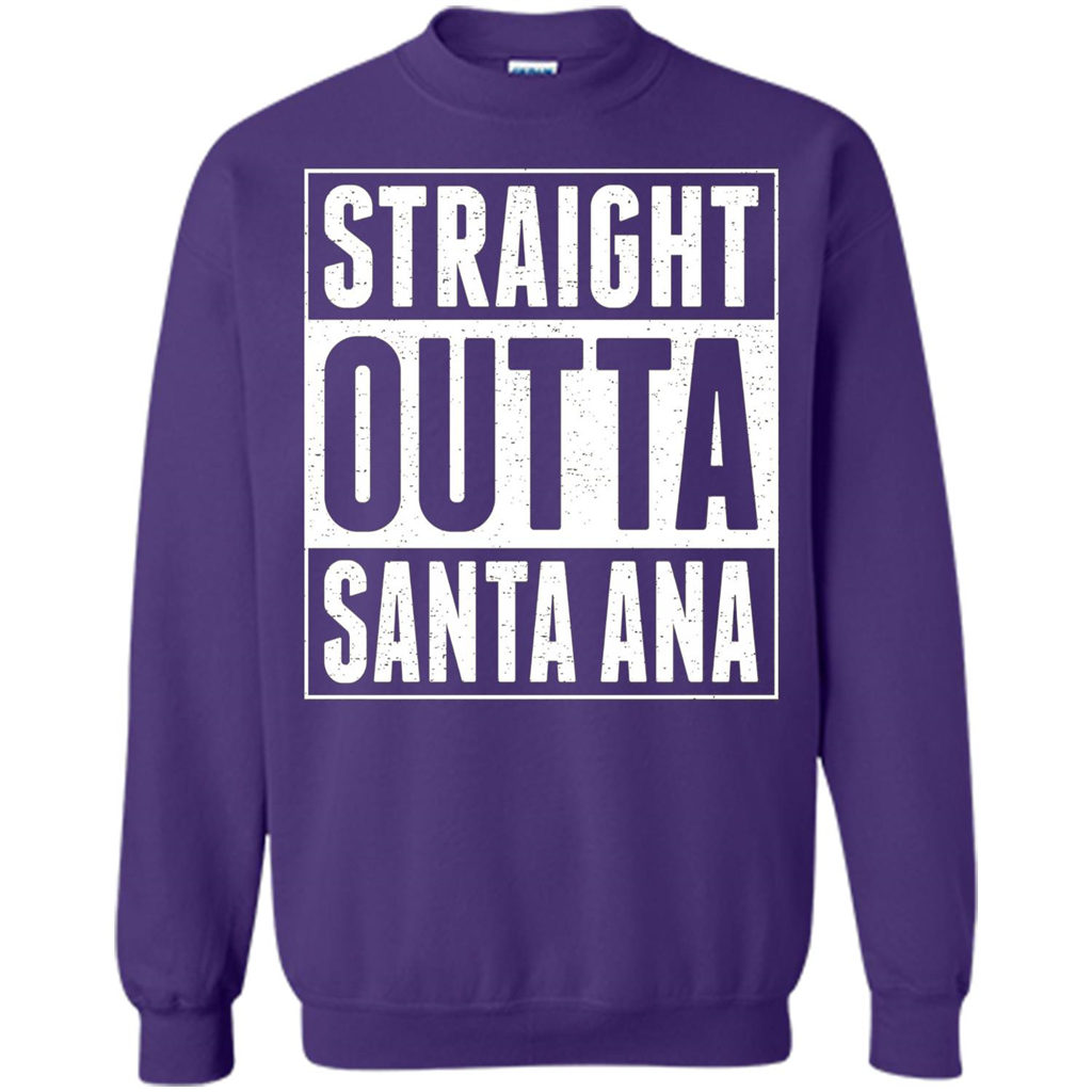 Straight Outta Santa Ana T-shirt Orange