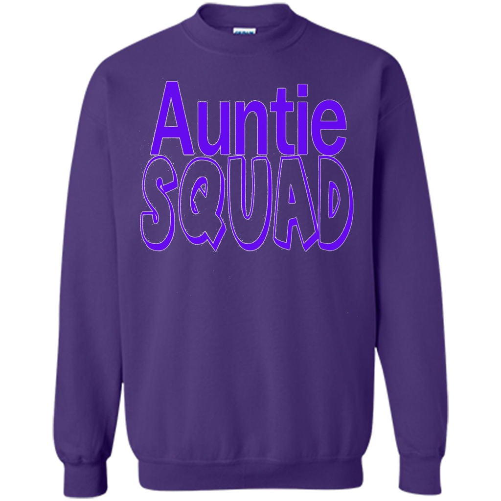 Auntie Squad T-Shirt Aunt Team Squad Orange