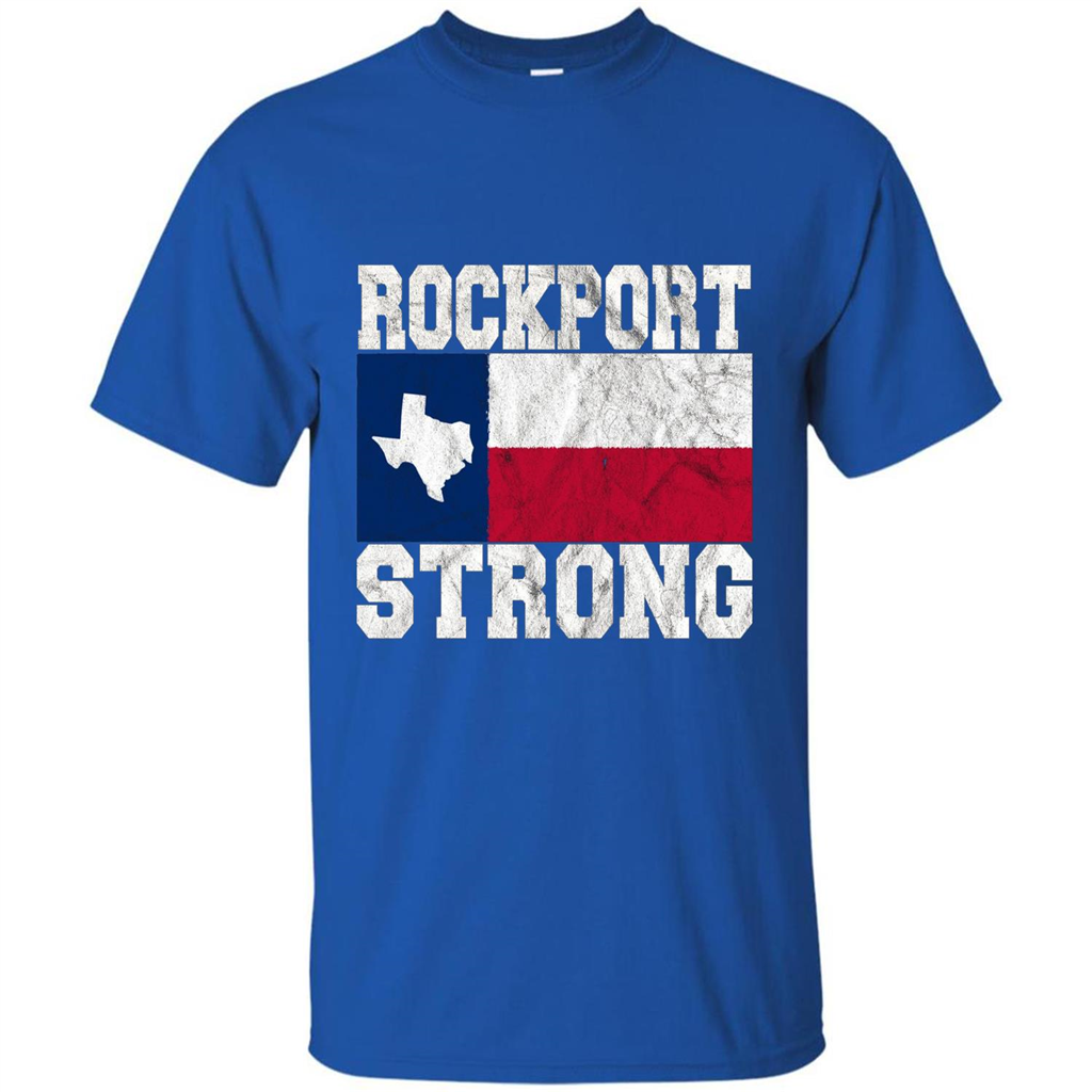 Rockport Strong, Rockport Pride, Rockport Texas T-shirt Royal