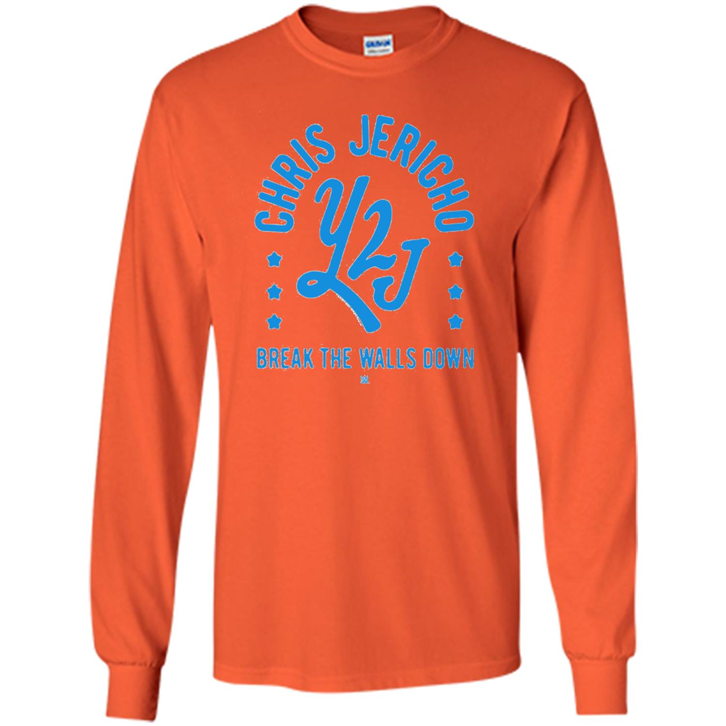 Chris Jericho Break The Walls Down T-shirt Orange