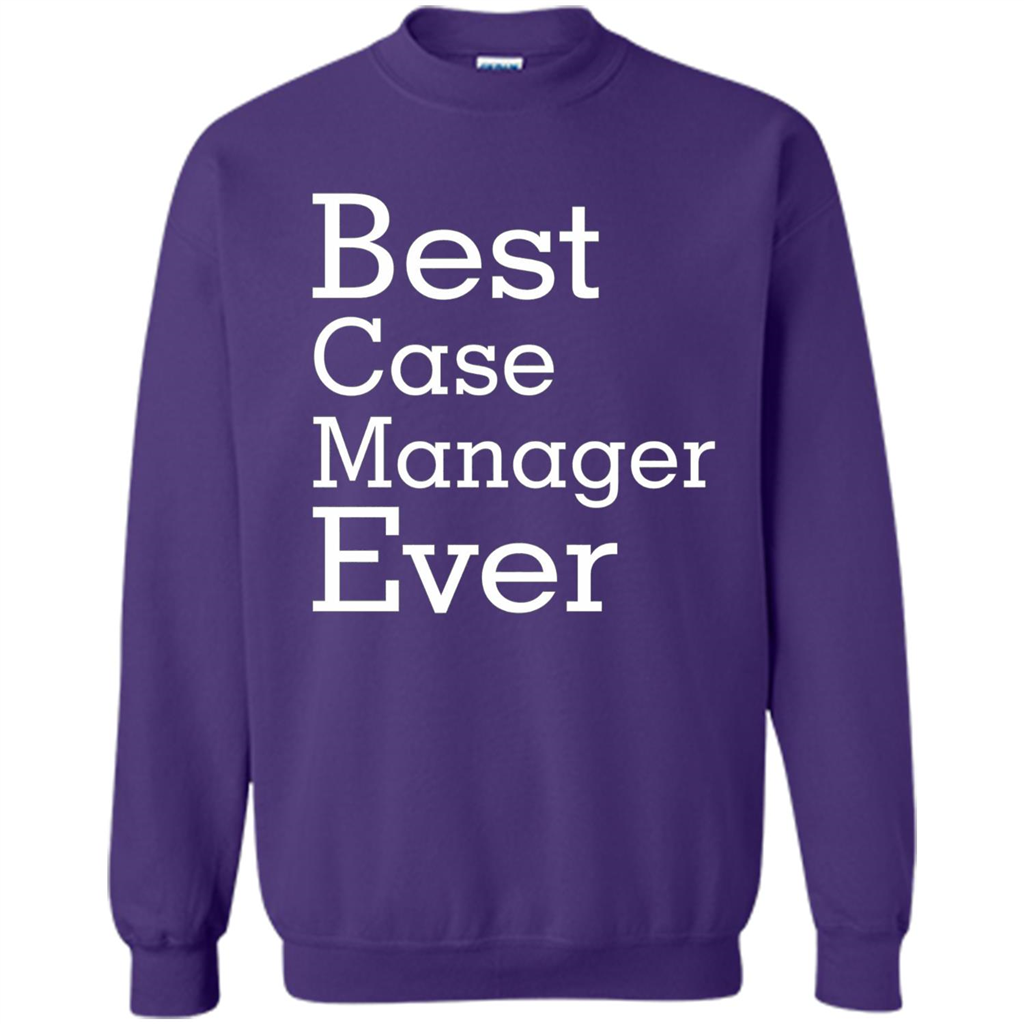 Best Case Manager Ever-Christmas Gift T-shirt Orange
