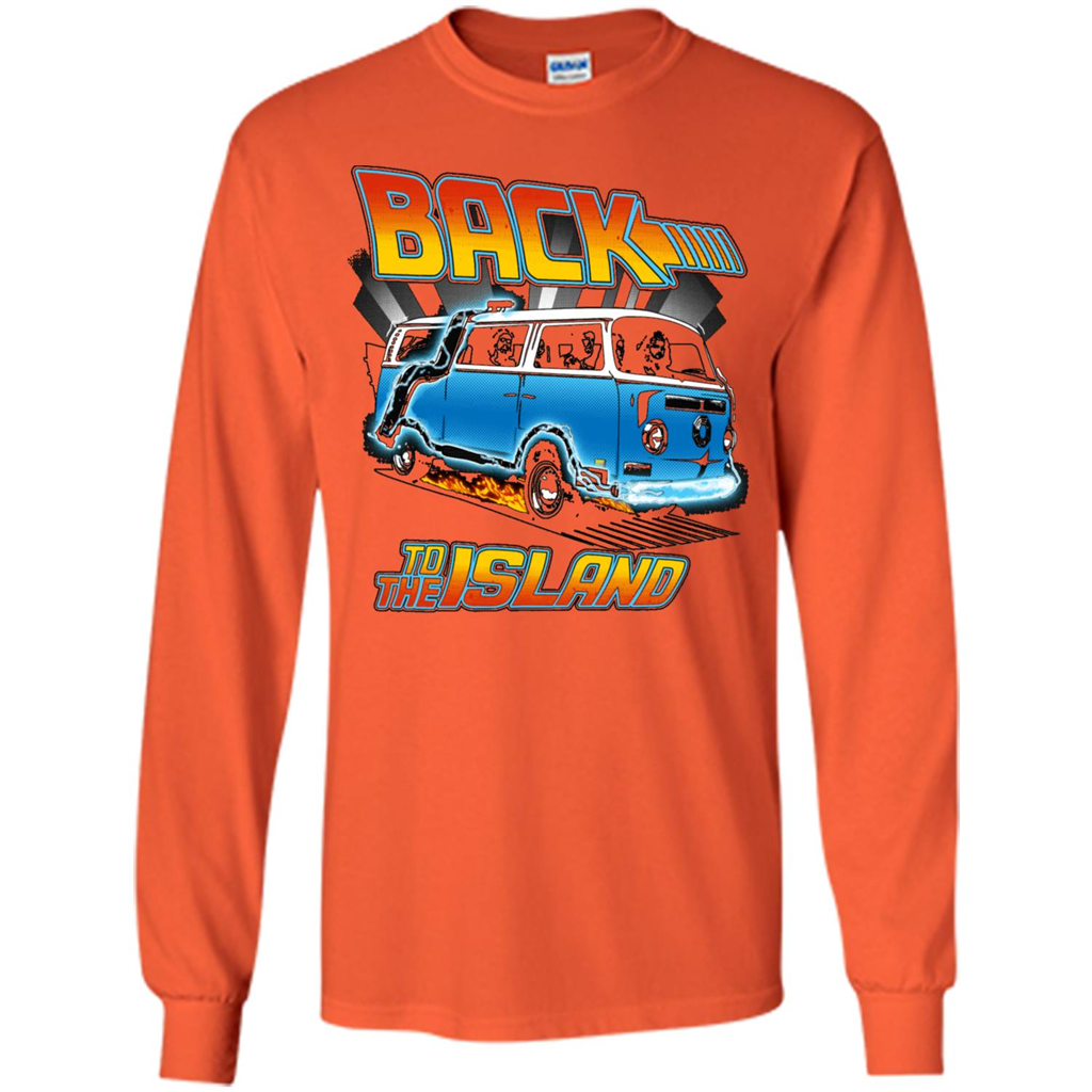 Back To The Island T-shirt Orange