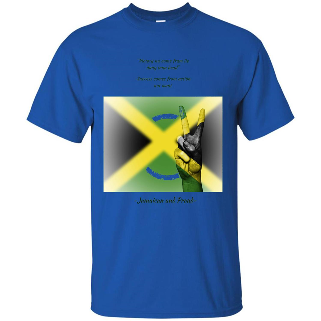 Jamaican Pride T-shirt Jamaican And Proud Royal