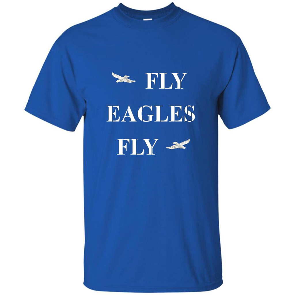 Flying Eagles Fly T-shirt Royal