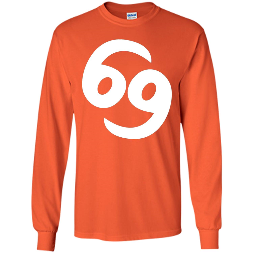 Cancer Zodiac T-shirt Orange