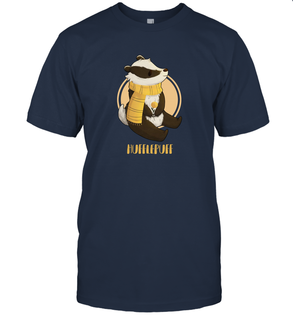 Badgers Hufflepuff House HP T-Shirt T-Shirt Orange